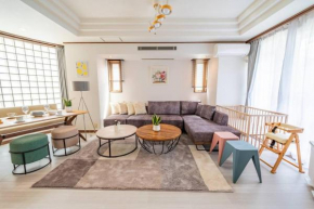 SWEET HOUSE 105 square meters of single floor space 15 minutes on foot to Shinsaibashi Dotonbori 30 minutes to USJ 7 minutes to Umeda